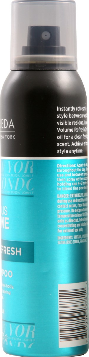 slide 4 of 8, John Frieda Luxurious Volume Volume Refresh Dry Shampoo 4.4 oz, 4.4 oz