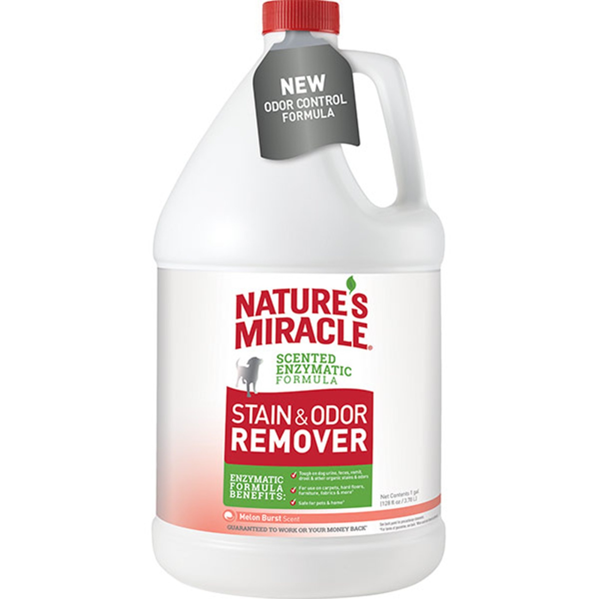 slide 1 of 1, Nature's Miracle Melon Scented Stain & Odor Remover, 1 gal