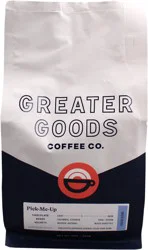 Greater Goods Coffee Pick-Me-Up Whole Bean Coffee