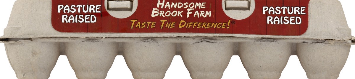 slide 3 of 4, Handsome Brook Farm Eggs 12 ea, 12 ct