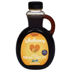 Wholesome Organic Lite Pancake Syrup 20 fl oz