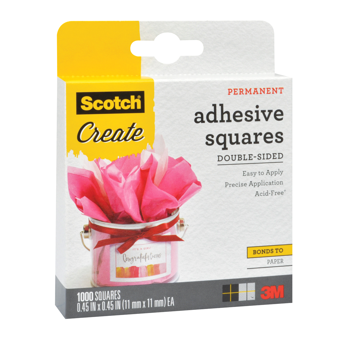 slide 2 of 7, Self-Adhesive Tapes Clear Scotch, 1000 ct