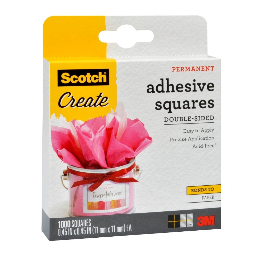 slide 3 of 7, Self-Adhesive Tapes Clear Scotch, 1000 ct