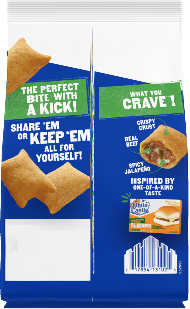 slide 2 of 5, White Castle Jalapeno Cheeseburger Castle Bites 18 oz, 18 oz