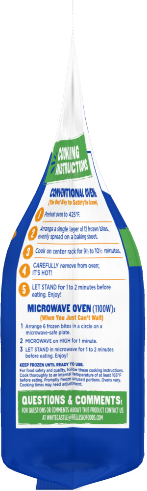 slide 3 of 5, White Castle Jalapeno Cheeseburger Castle Bites 18 oz, 18 oz