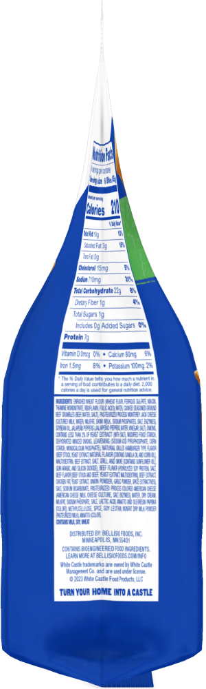 slide 5 of 5, White Castle Jalapeno Cheeseburger Castle Bites 18 oz, 18 oz