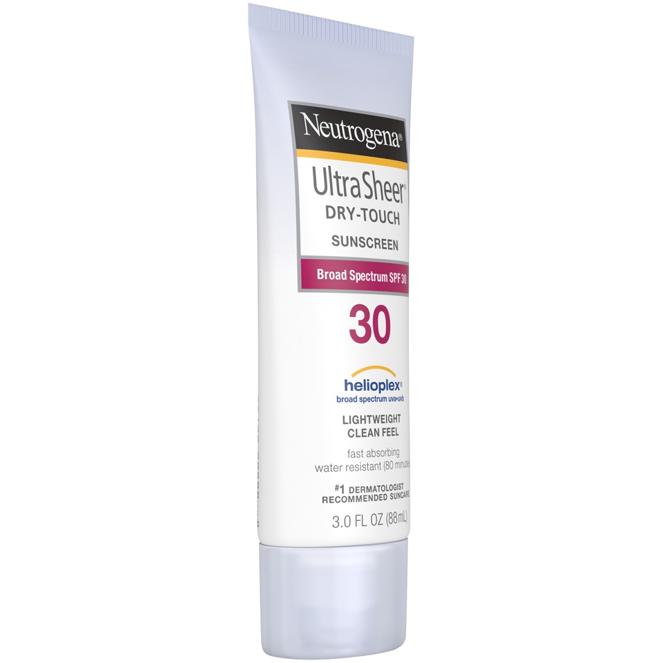slide 3 of 6, Neutrogena Ultra Sheer Dry-Touch Sunscreen Lotion Broad Spectrum - SPF 30, 3 oz