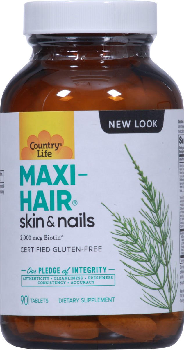 slide 7 of 9, Country Life Maxi Hair, 90 ct