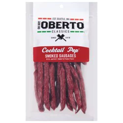 Oberto Classics Smoked Cocktail Pep Sausages 12 oz