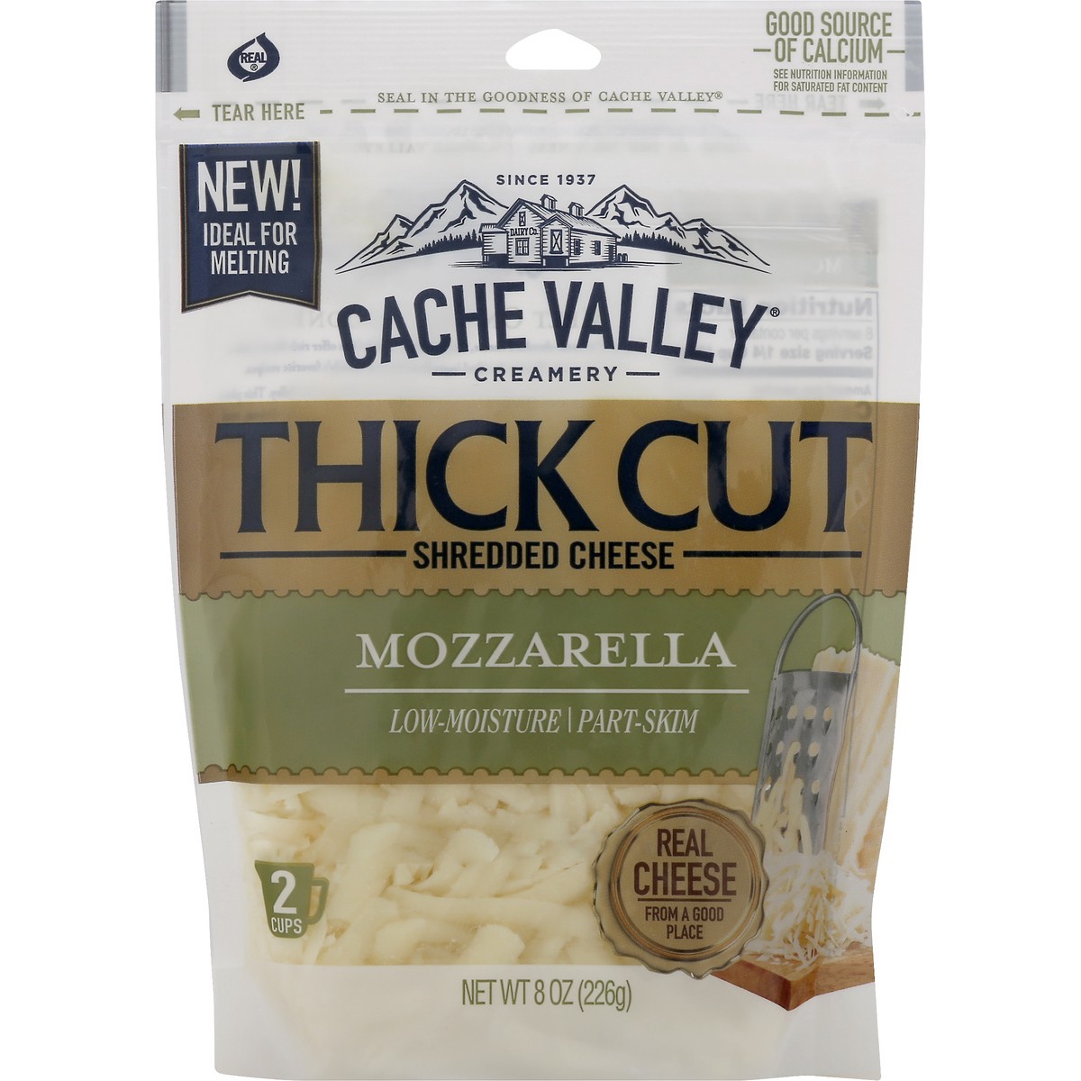 slide 1 of 8, Cache Valley Cheese 8 oz, 8 oz