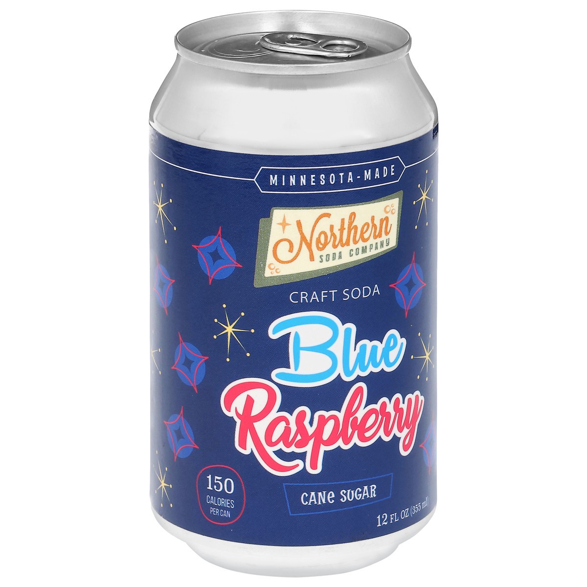 slide 7 of 13, Northern Soda Company Cane Sugar Blue Raspberry Craft Soda 12 fl oz, 