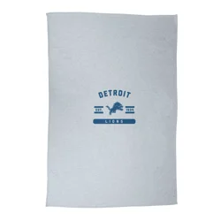 Lions Screened Sweatshirt Blanket