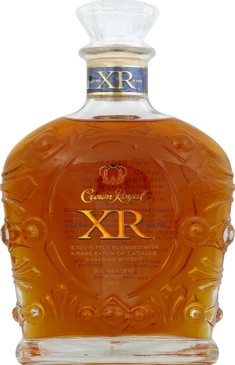 slide 2 of 3, Crown Royal XR Extra Rare Blended Canadian Whisky, 750 mL, 750 ml