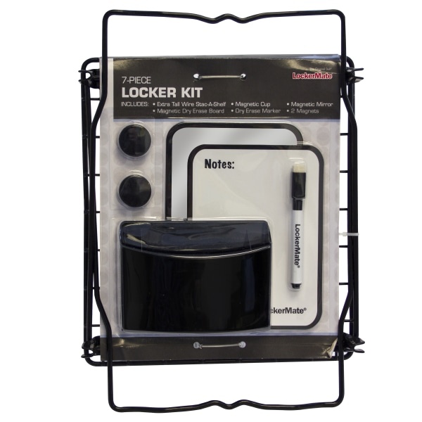 slide 1 of 10, LockerMate Locker Accessory Kit With Shelf, Assorted Colors, 1 ct