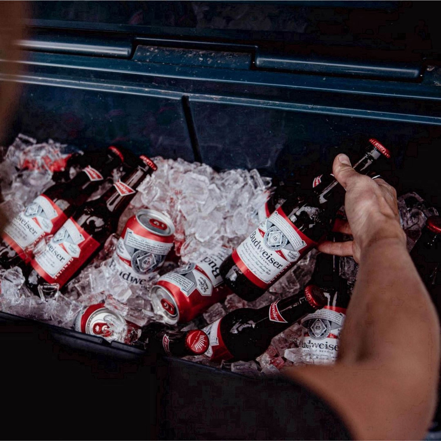 slide 76 of 93, Budweiser American Lager Beer 30 Pack, 12 fl oz Cans, 360 fl. oz