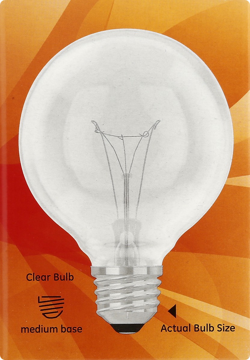 slide 6 of 11, Ge 40 Watt Clear Bulb, 3 ct