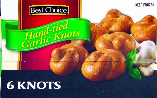 slide 1 of 1, Best Choice Hand-Tied Garlic Knots, 8 oz