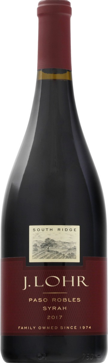 slide 1 of 10, J. Lohr Paso Robles 2017 Syrah 750 ml, 750 ml