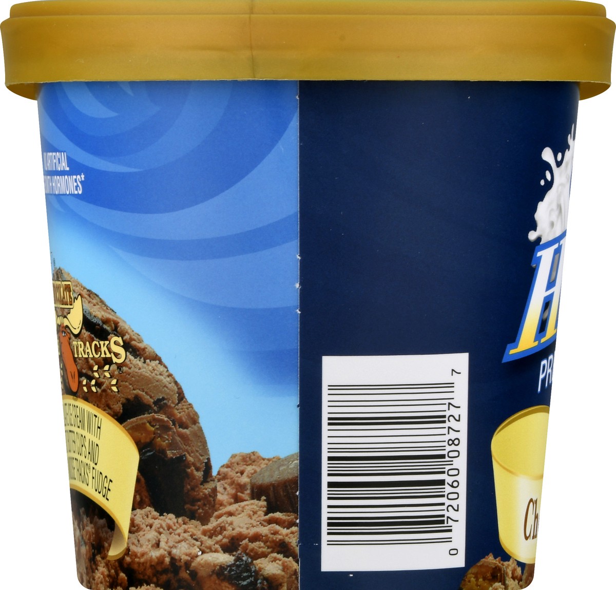 slide 10 of 13, Hiland Dairy Premium Chocolate Moose Tracks Ice Cream 1.5 qt, 1.5 qt