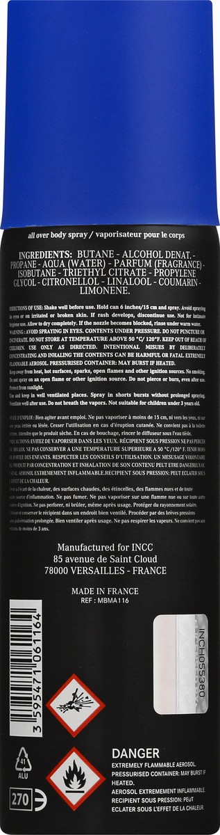 slide 11 of 11, Mercedes-Benz Man All Over Body Spray 4.62 oz, 4.62 oz