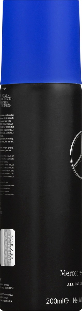 slide 8 of 11, Mercedes-Benz Man All Over Body Spray 4.62 oz, 4.62 oz