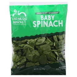 Harris Teeter Farmers Market Baby Spinach 6 oz
