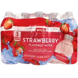 Weis Quality Strawberry 15 Count Flavored Water