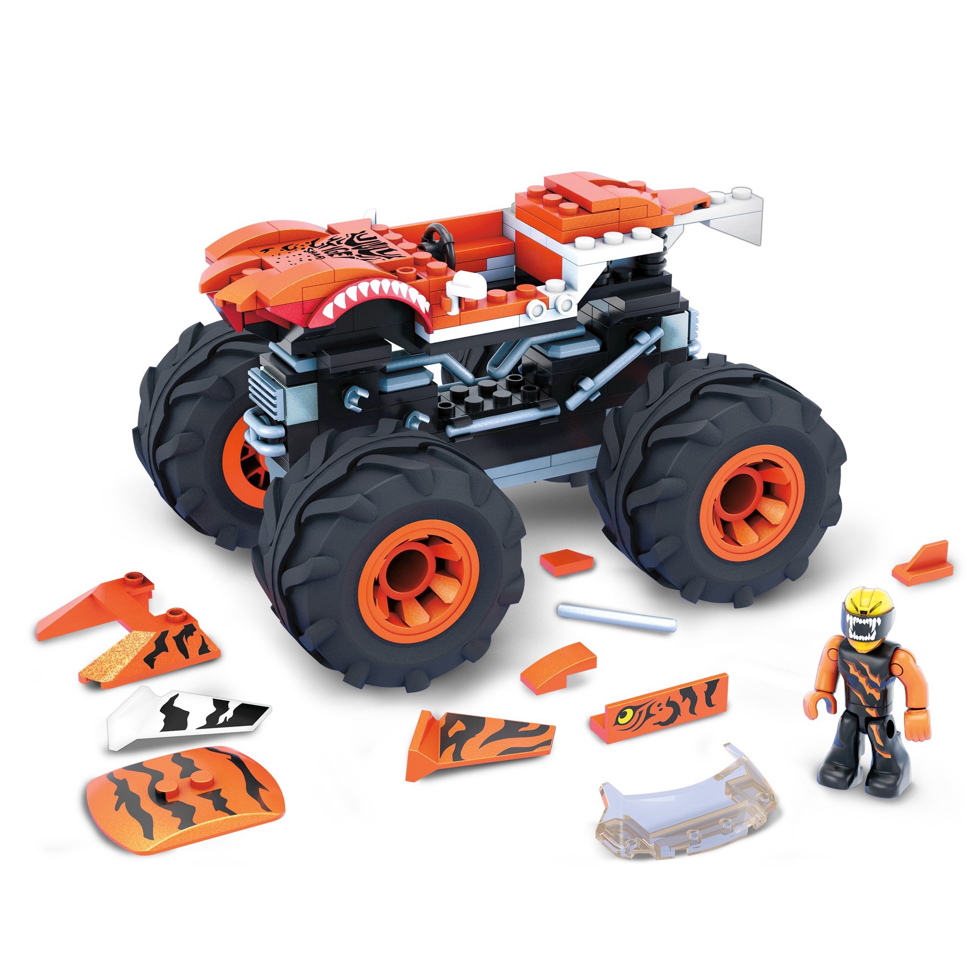 Mega Construx Hot Wheels Tiger Shark Monster Truck Vehicle Ct Shipt