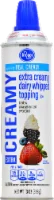 Kroger Extra Creamy Dairy Whipped Cream Topping