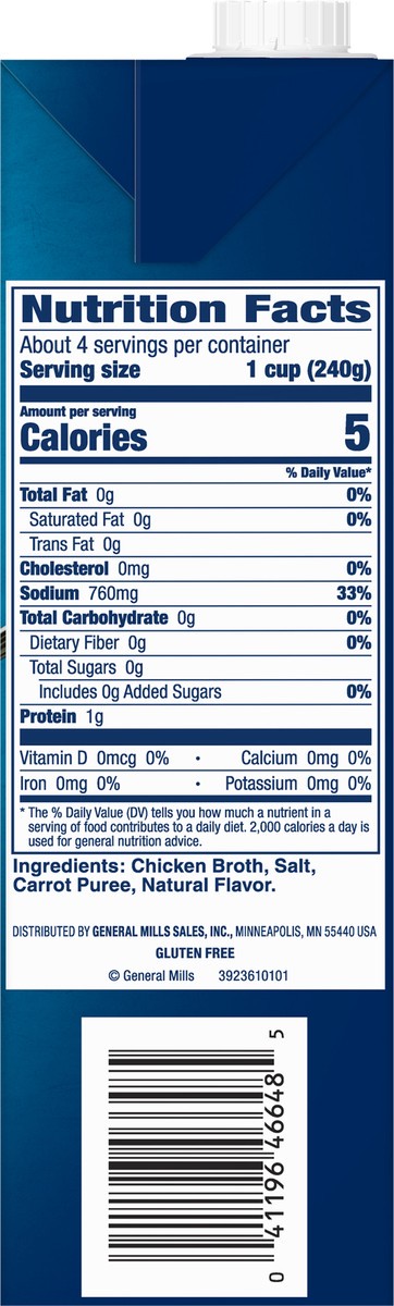 slide 4 of 9, Progresso Classic Chicken Broth, Gluten Free, 32 oz., 32 oz