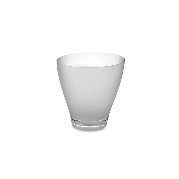 slide 1 of 1, Umbra Droplet Clear Wastebasket, 1 ct