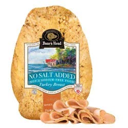 Boar's Head No Salt Added Oven Roasted Turkey Breast