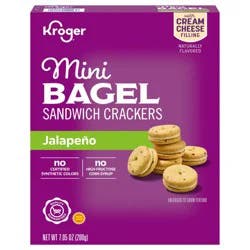 Kroger Jalapeno Mini Bagel Sandwich Crackers