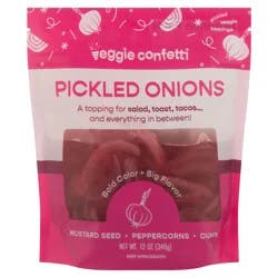 Veggie Confetti Pickled Onions 12 oz