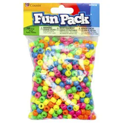 Cousin Neon Pony Beads