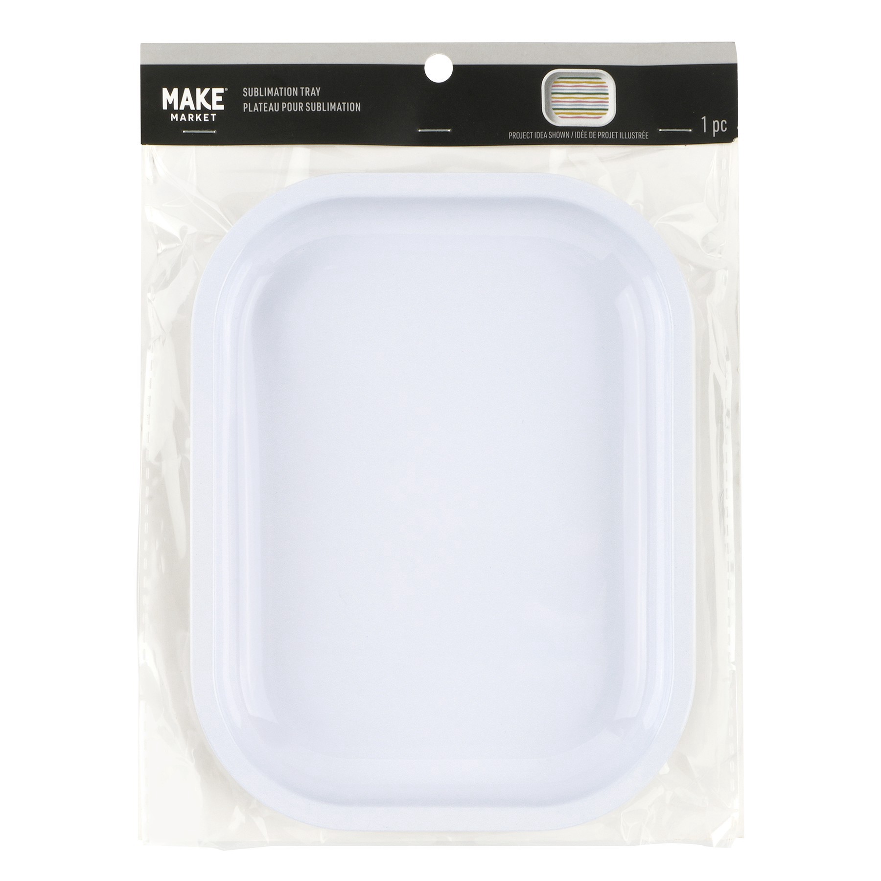 slide 2 of 2, 7" X 5.5" Sublimation Tray By Make Market, 7 in x 5.5 in
