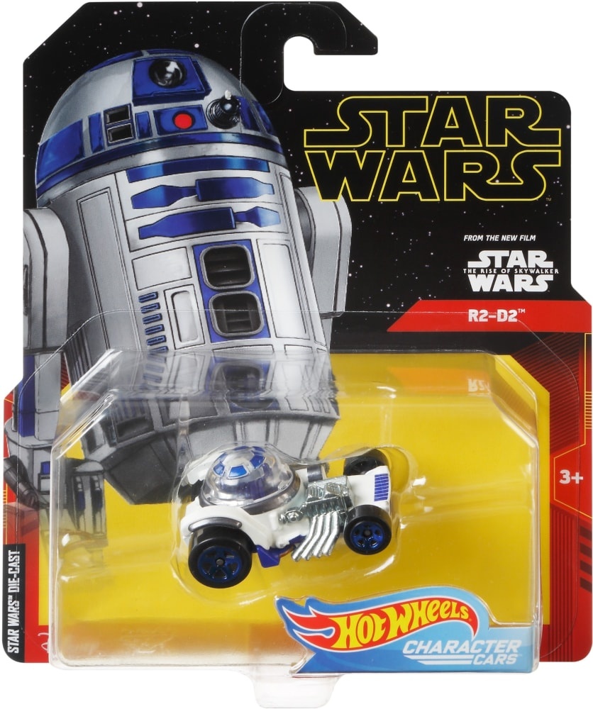 slide 1 of 1, Mattel Hot Wheels Star Wars R2-D2 Character Car, 1 ct