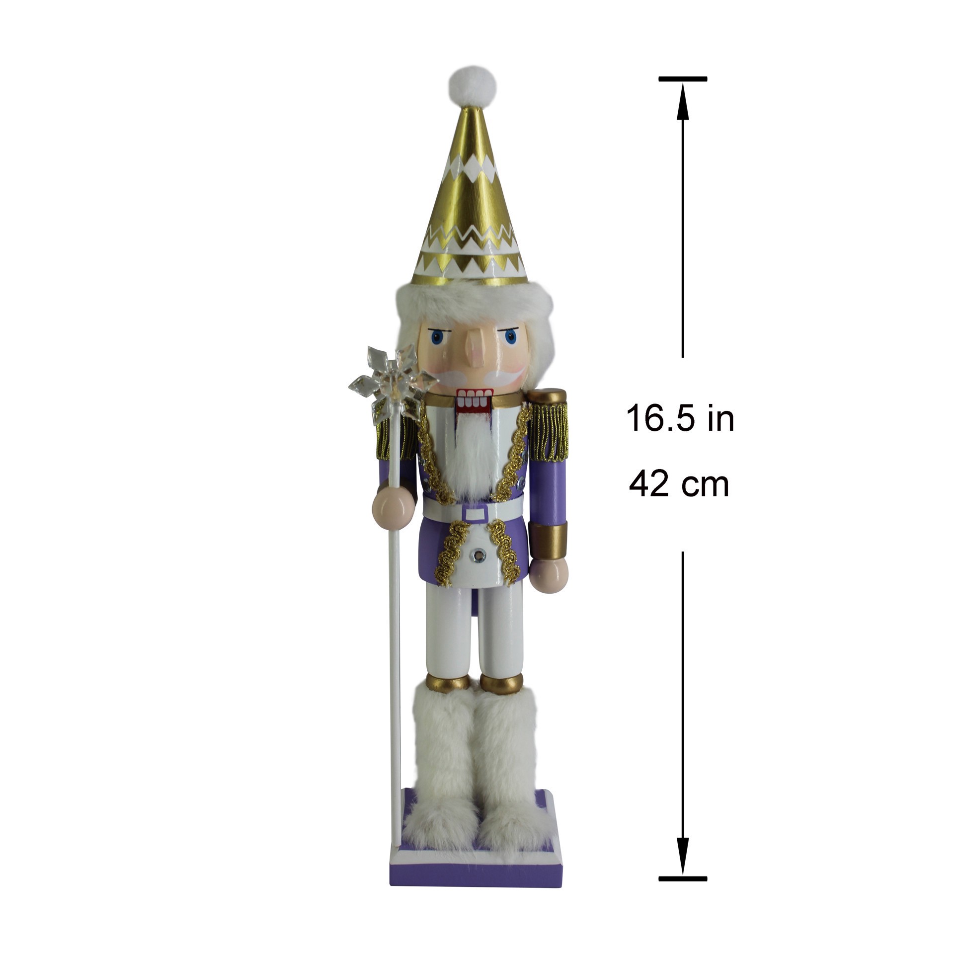 slide 2 of 5, 16" Holiday Nutcracker By Ashland, 16 in