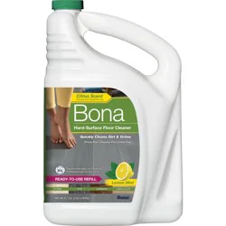 Bona Hard-Surface Floor Cleaner Refill With Lemon Mint Scent