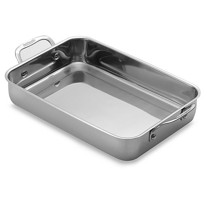 slide 1 of 1, Cuisinart Chef's Classic Stainless Steel Lasagna Pan, 14 in