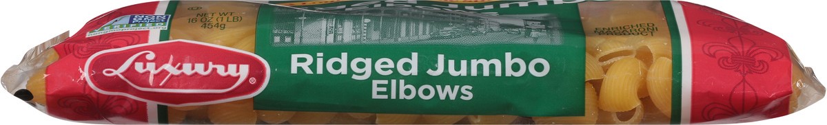 slide 4 of 12, Luxury Ridged Jumbo Elbows - 16 oz,
