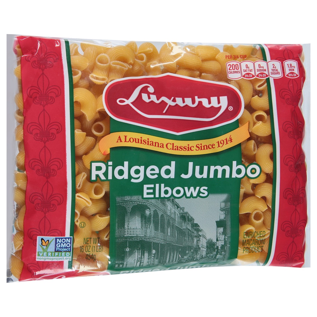 slide 12 of 12, Luxury Ridged Jumbo Elbows - 16 oz,