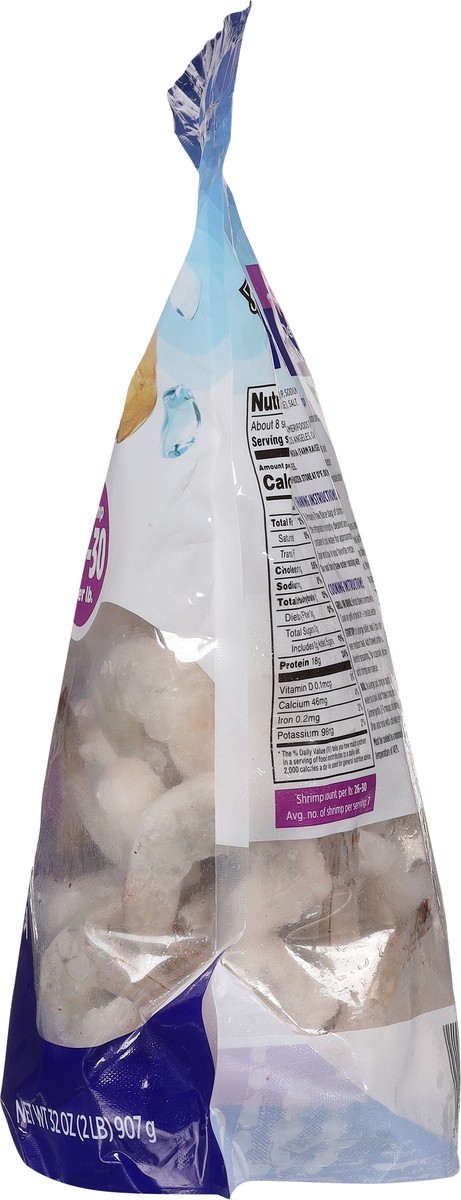 slide 4 of 14, First Street 26/30 Raw Shrimp Tail On, 2 lb