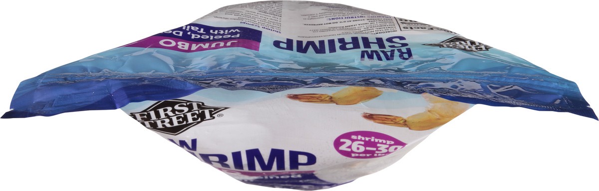 slide 9 of 14, First Street 26/30 Raw Shrimp Tail On, 2 lb