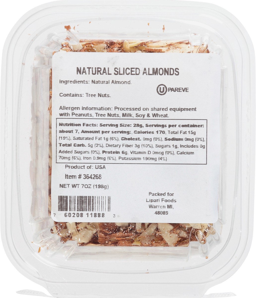 slide 7 of 9, JLM Manufacturing Natural Sliced Almonds 7 oz, 7 oz