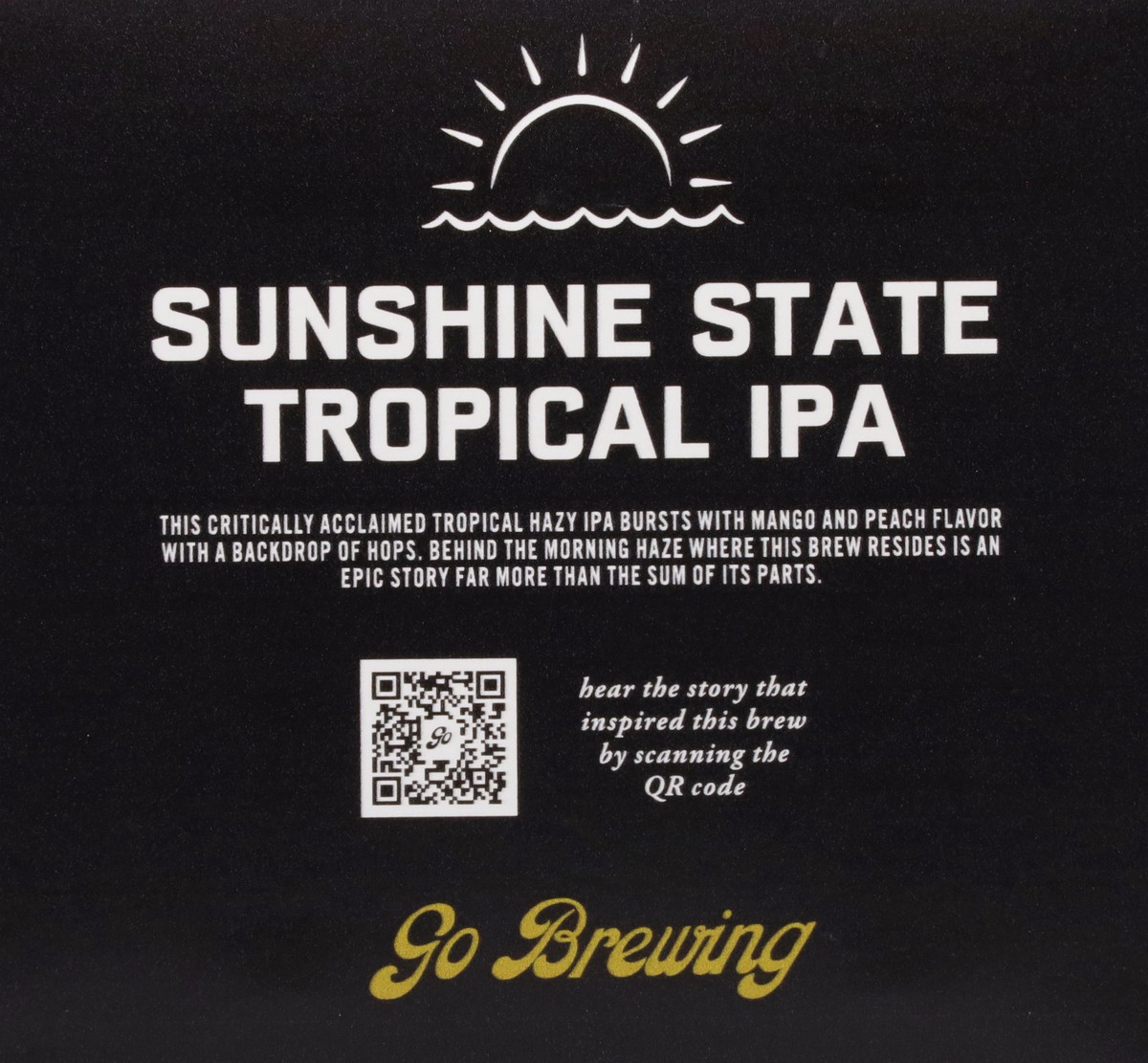 slide 5 of 12, Go Brewing Non-Alcoholic Tropical IPA Sunshine State Beer 12 fl oz, 12 fl oz