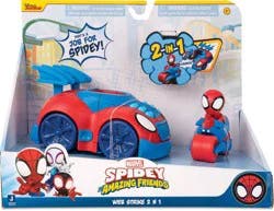Peppa Pig Disney Junior Mattel Spidey And His Amazing Friends - Web Strike 2 In 1 Vehicle