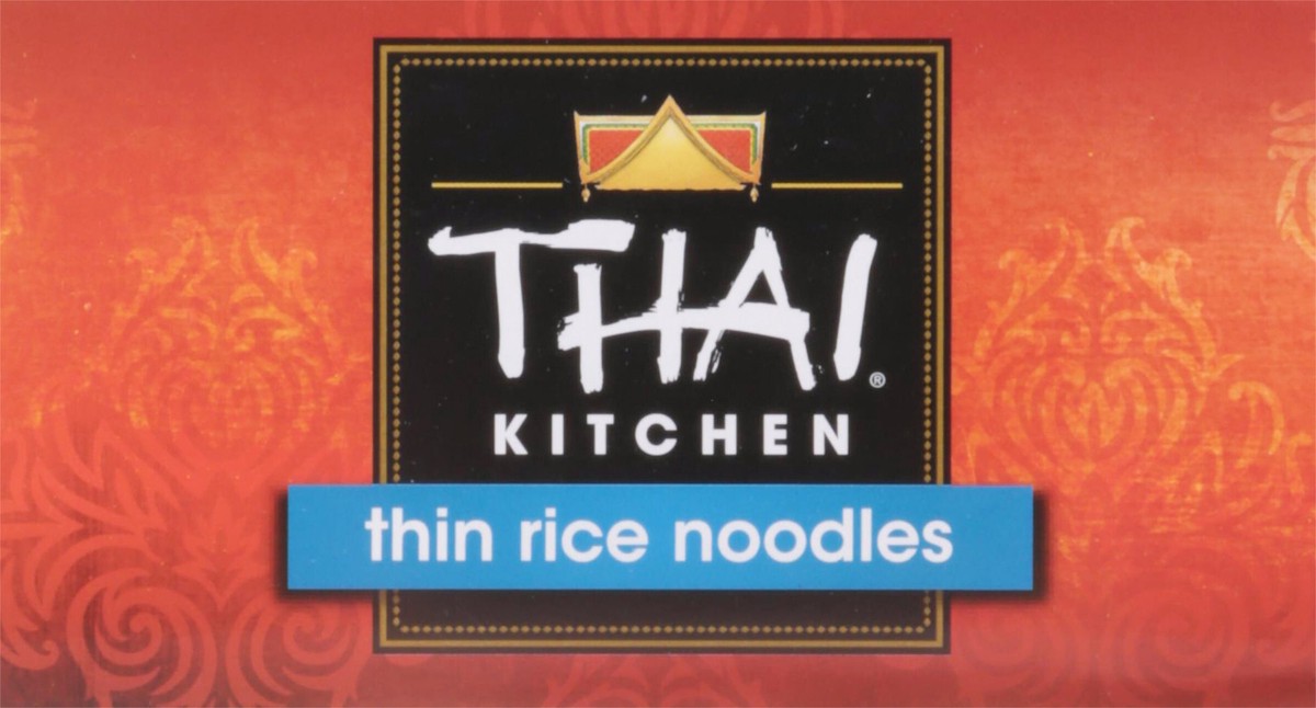 slide 12 of 13, Thai Kitchen Thin Rice Noodles, 8.8 oz