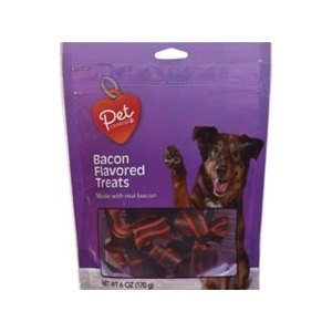 slide 1 of 1, Pet Central Pet Central Bacon Strips, 6 oz