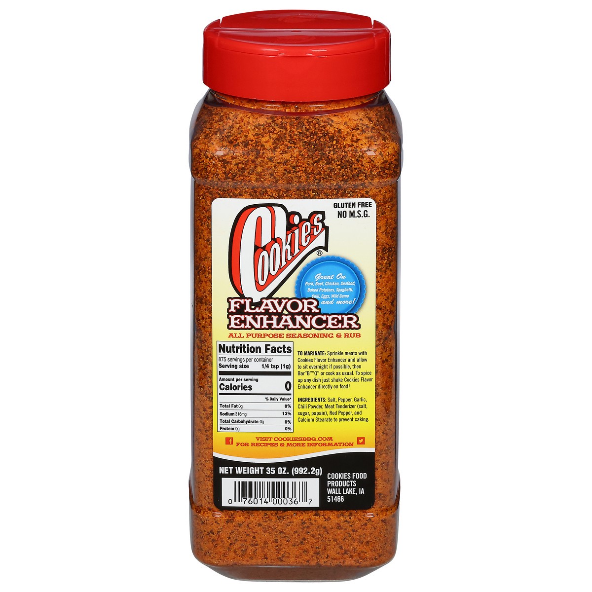 slide 11 of 13, Cookies Flavor Enhancer 35 oz, 35 oz